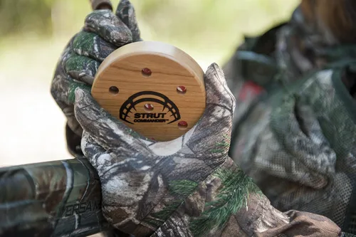 Vista 2 de STRUT COMMANDER Ole Scratch Slate y Cherry Turkey Pot Call