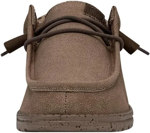 Vista 7 de Hey Dude Men's Wally Canvas Mono Mens Shoes Men's Slip-on Loafers Comfortable & Light