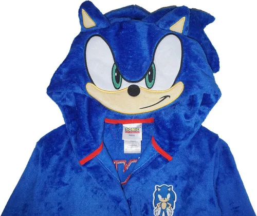 Vista 2 de Sonic The Hedgehog Bata de personajes sónicos para niños