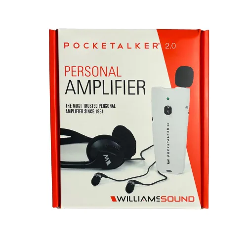 Vista 3 de Williams Sound Pocketalker 2.0 Amplificador auditivo Amplificador auditivo fácil de usar para personas mayores Dispositivo auditivo amplificado
