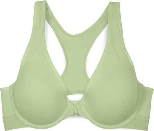Vista 8 de Smart & Sexy Brasier Cloud de algodón cómodo con cierre frontal y espalda cruzada para mujer