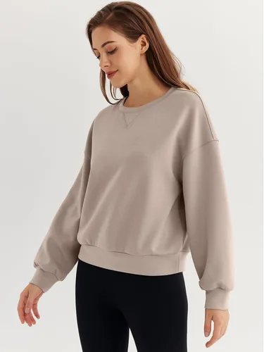 Vista 3 de AUTOMET Sudaderas con capucha para mujer, cuello redondo, suéteres casuales y cómodos, trajes de otoño, ropa de invierno de moda 2023