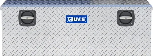 Vista 5 de UWS EC20501 Caja de herramientas con tapa de cubierta de tonel seguro de aluminio de pared gruesa de 48 pulgadas, tapa RigidCore