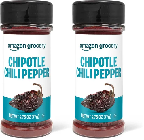 Vista 5 de Amazon Grocery, Chile Chipotle, molido, 2,75 onzas (anteriormente Happy Belly, el empaque puede variar)