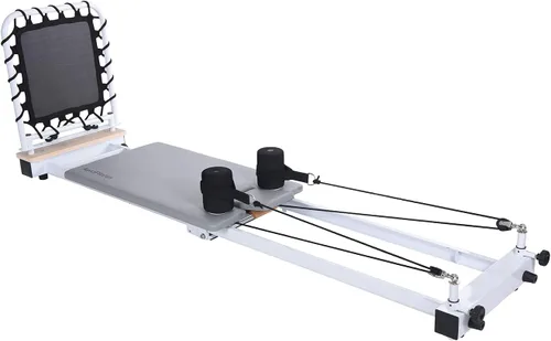 Vista 2 de AeroPilates Precision Series Reformer 535 - Máquina de entrenamiento de Pilates Reformer para gimnasio en casa - Capacidad de peso de hasta 350
