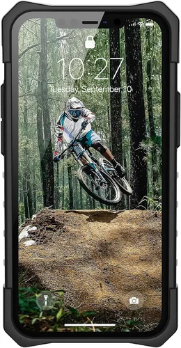 Vista 7 de URBAN ARMOR GEAR UAG - Funda protectora de plasma transparente diseñada para iPhone 12 Mini 5G [pantalla de 5.4 pulgadas], resistente, ligera