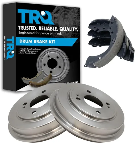 Vista 53 de Kit de tambor y zapata de freno trasero TRQ Compatible con Colorado Canyon i-280 i-290 i-350 Pickup