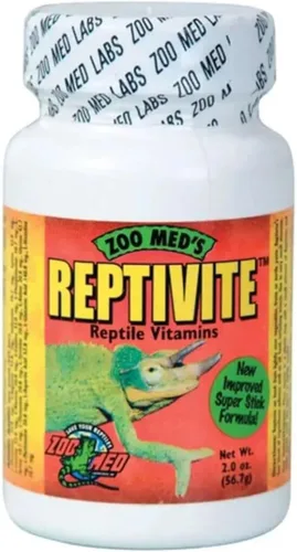 Vista 2 de Zoo Med Reptivita, con vitamina D3, 8 onzas