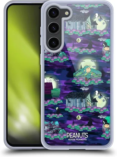 Vista 130 de Head Case Designs Funda de gel Spooktacular con licencia oficial de Peanuts Linus y Snoopy [protección de grado militar] compatible con Google Pixel