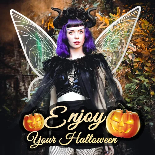 Vista 7 de 23x31 Inch Adult Fairy Wings for Women, Large Angel Wings,Fairy Costume for Women Girls Halloween Dress Up Party Favor