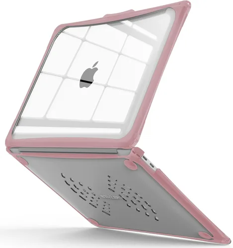 Vista 15 de IBENZER Hexpact AT13-BK - Funda compatible con MacBook Air de 13 pulgadas 2022 2021 2020 M1 A2337 A2179 A1932, funda protectora resistente