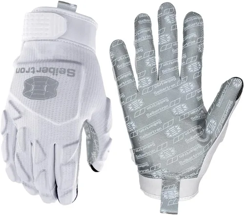 Vista 12 de Seibertron Pro 3.0 Elite Ultra-Stick Football Receiver Gloves, High Performance Non-Slip Sports Gloves for Youth Kids Boys Girls & Adult
