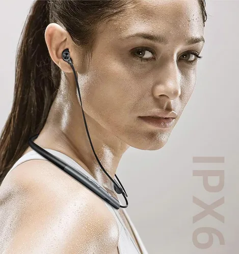 Vista 7 de Auriculares Bluetooth inalámbricos con banda para el cuello 5.0 CVC 8.0 Auriculares deportivos impermeables con cancelación de ruido con micrófono