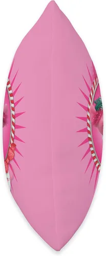 Vista 2 de DreamWorks Trolls Trolls-Holiday in Harmony: Gift Queen - Almohada de retrato, 16.0 x 16.0 in, multicolor