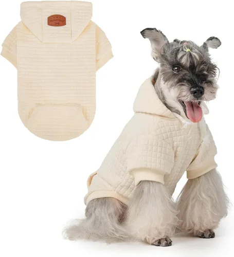 Vista 57 de BEAUTYZOO - Sudadera con capucha para perros con agujero para correa y bolsillo, suéteres para perros pequeños, medianos y grandes, niños y niñas