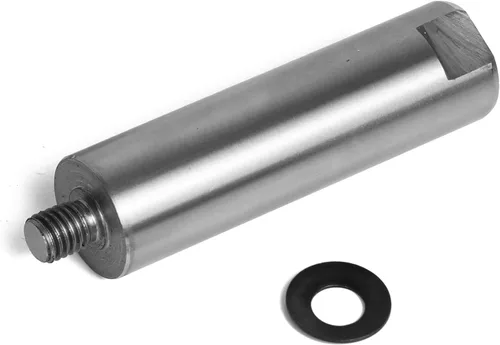 Vista 5 de Poste de 1 pulgada de diámetro con 3 pulgadas de longitud total para descanso de herramienta de torno de madera que incluye rosca, rosca M10X1.5