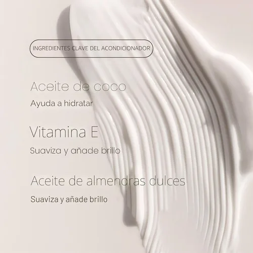 Vista 7 de Raw Sugar The Moisture Smoothie Bundle - Champú, acondicionador y mascarilla capilar, cuidado del cabello para cabello seco dañado, formulado sin