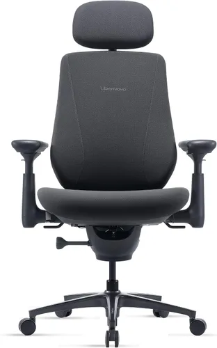 Vista 12 de LiberNovo Maxis Airflow - Silla de oficina ergonómica grande y alta