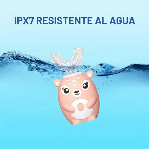 Vista 6 de Cepillos de dientes eléctricos para niños Rosa 2-6 Años
