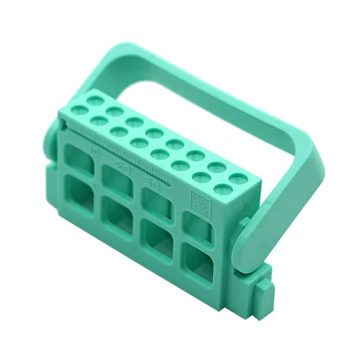 Vista 3 de 5 unids Colorido Dental Endo Root Canal File Holder 16 agujeros Para Archivos Dentales Taladros Película y Escariador Instrumentos Dentistas