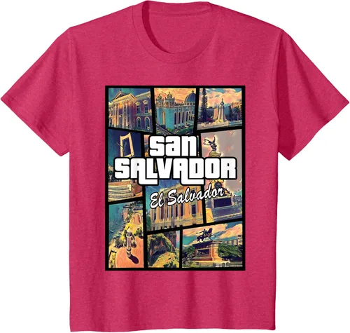 Vista 74 de Camiseta Orgullosa de San Salvador Capital El Salvador