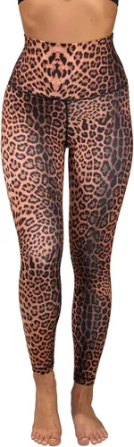 Vista 2 de Yogalicious Leggings suaves de cintura alta a prueba de sentadillas con estampado para mujer