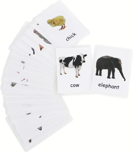 Vista 6 de Tarjetas didácticas del alfabeto para niños pequeños, tarjetas flash ABC, palabras visuales, aprendizaje de ortografía, tarjetas educativas
