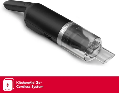Vista 2 de Aspiradora de cocina inalámbrica KitchenAid Go™ - Batería vendida por separado, KKVR100, Negro mate Cordless, Sleek and Compact Design, 2-in-1
