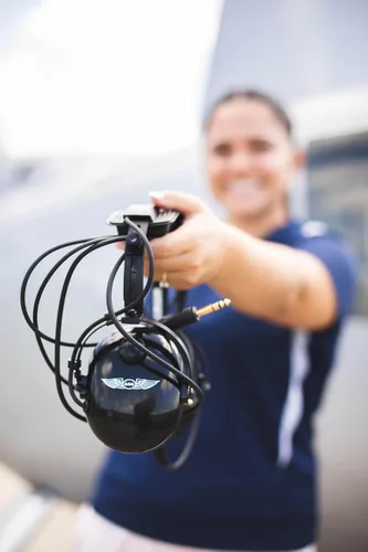 Vista 9 de ASA AirClassics HS-1A - Durabilidad de los auriculares piloto - Reducción de ruido de 23 dB - Micrófono con cancelación de ruido - Estéreo/Mono