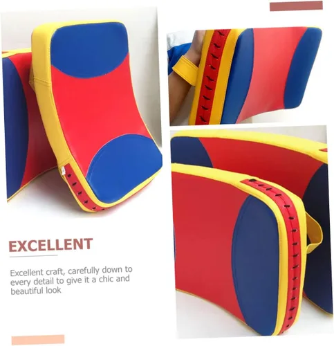 Vista 2 de Toddmomy Kickboxing Taekwondo Kick Protector de cuero Protector de zócalo de boxeo de boxeo de pared Kick Pad Kicking Strike Shield Pad Protector