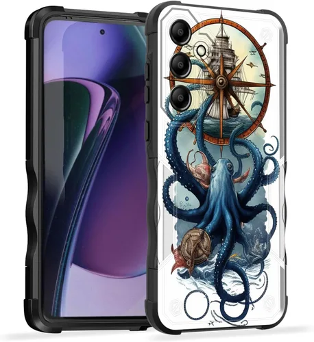 Vista 1013 de Funda para Galaxy A14 5G, [Doble Capa][Protección contra Caídas de Grado Militar de 10 Pies] [Antideslizante] Funda Resistente a Prueba de Golpes