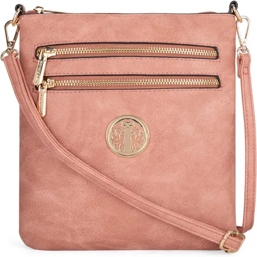 Vista 7 de Montana West Bolsos cruzados para mujer con múltiples bolsillos y correa ajustable