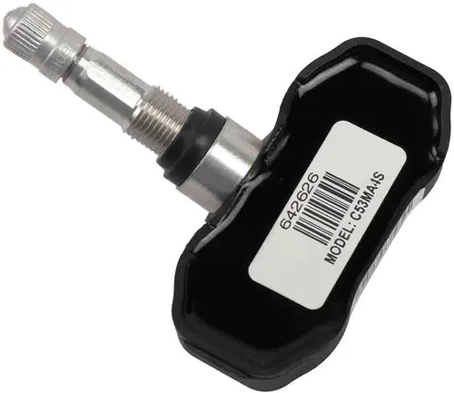 Vista 2 de Sensor del sistema de monitoreo de presión de llantas (TPMS) ACDelco 25774006, color negro, repuesto original GM