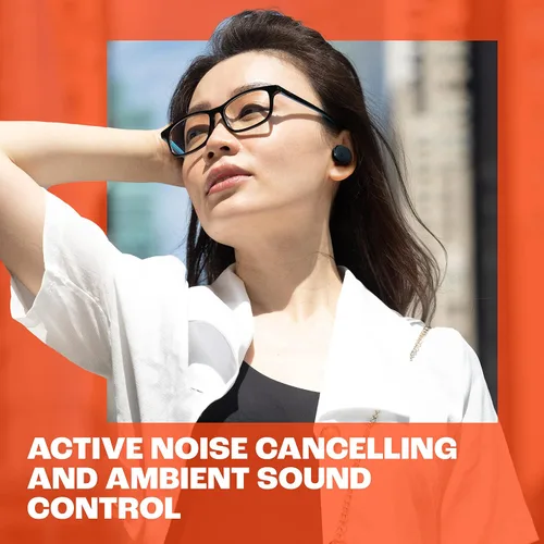 Vista 4 de JBL Tune Buds - Noise Cancelling Earbuds - Black Negro