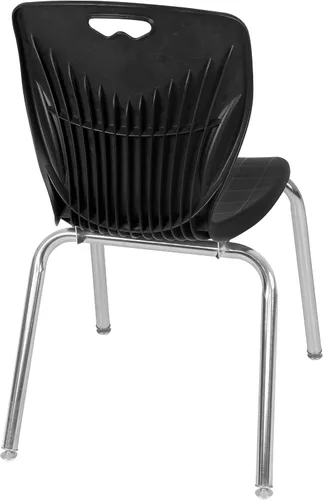 Vista 7 de Regency Kee - Juego de mesa de aula ajustable en altura con dos sillas Andy de 18 pulgadas, 60 x 30 pulgadas, cereza/negro Cerezo/Negro
