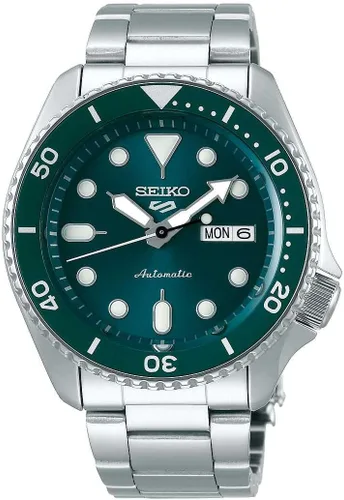 Vista 9 de Seiko Reloj analógico automático para hombre Seiko 5 Sports Azul