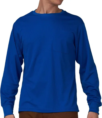 Vista 19 de A-SAFETY Playera de manga larga de seguridad de alta visibilidad, personalizable con logotipo (XS-6XL)