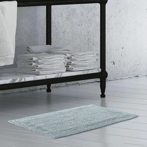 Vista 19 de French Connection Stonewash - Alfombra de baño de mezcla de algodón, 20 x 34 pulgadas, color marfil