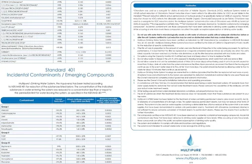 Vista 5 de Multipure Aquaversa - En línea (sin herramientas incluidas y sin grifo)