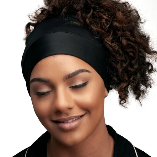 Vista 5 de Evolve Gorro de piña de satén Protege el cabello rizado o texturizado, retiene la humedad, evita el encrespamiento, conserva los rizos naturales