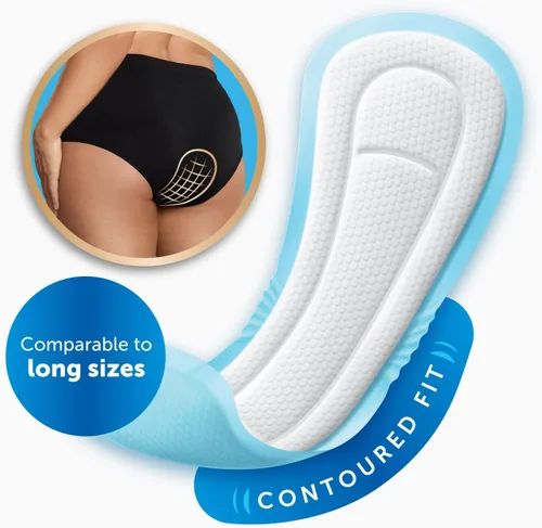 Vista 2 de FitRight Fresh Start - Almohadillas posparto e incontinencia para mujer, máxima absorción (30 unidades) almohadillas de fugas de vejiga