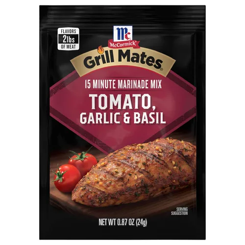 Vista 10 de Grill Mates, adobo Tomato Garlic Basil, 0.87 onza (paquete de 12)