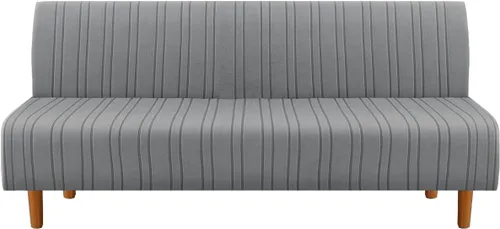 Vista 8 de H.VERSAILTEX Fundas de Loveseat de Alta Elasticidad, Funda de Sofá de 1 Pieza Antideslizante con Parte Inferior Elástica, Fundas de Sofá Gruesas