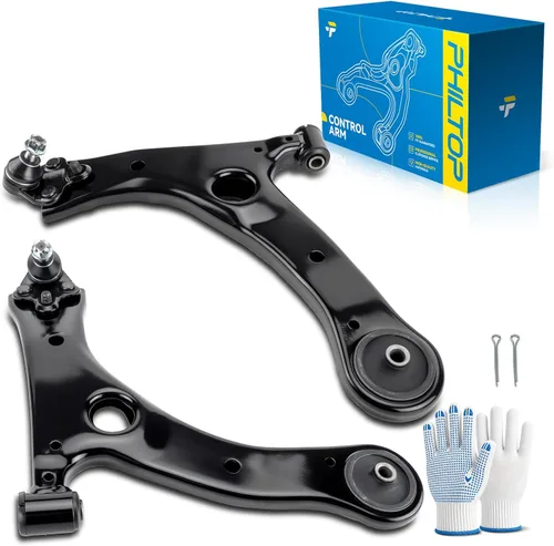 Vista 67 de PHILTOP Kit de suspensión delantera de 10 piezas, brazos de control inferiores con juntas de bola, eslabones de extremo de barra estabilizadora