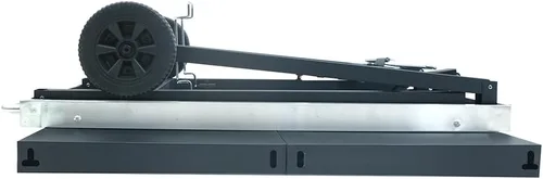 Vista 6 de Thunderbay Carrito plegable para parrilla de 3 niveles, carrito de utilidad movible para preparación de alimentos, mesa de horno de pizza