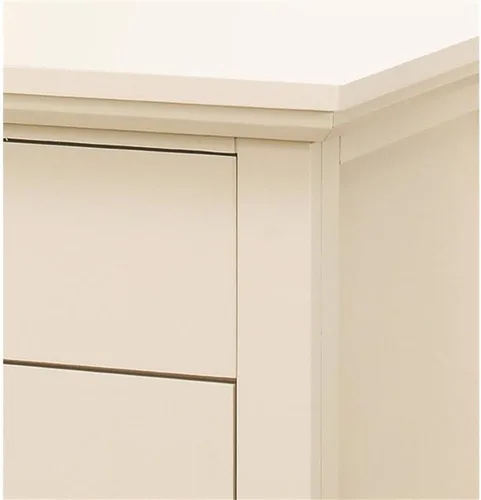Vista 4 de Glory Furniture Mesita de noche Hammond con 3 cajones en color beige