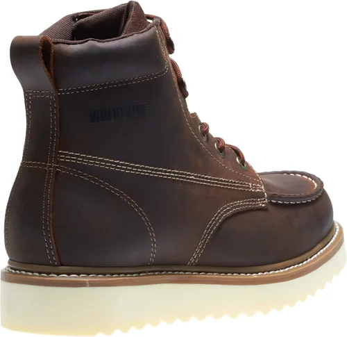 Vista 9 de Wolverine Loader Botas de trabajo para hombre de puntera suave de 6 pulgadas