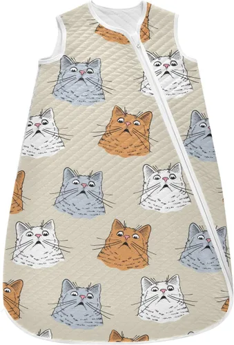 Vista 18 de vvfelixl Saco de dormir para bebé, diseño de dinosaurios, divertido y brillante, para bebés de 0 a 6 meses
