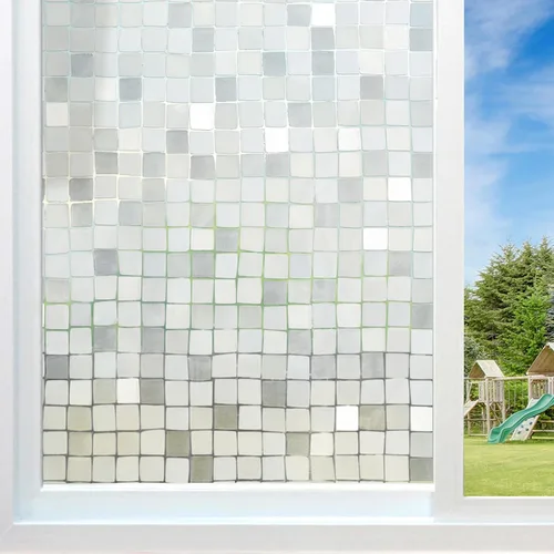 Vista 20 de Película opaca para ventana, 100% con bloqueo de luz solar, cubierta de privacidad extraíble para ventana, tinte para ventanas de vidrieras