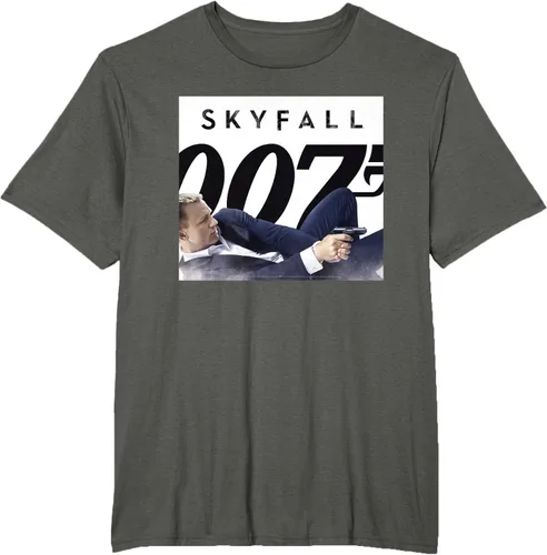 Vista 6 de Official James Bond 007 Camiseta Skyfall, Negro